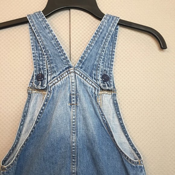 Gap Denim Overall Dress Girls Size Large - Picture 6 of 12